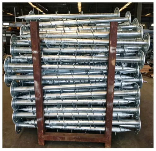 Four-Helix Ground Screw for Solar Mounting