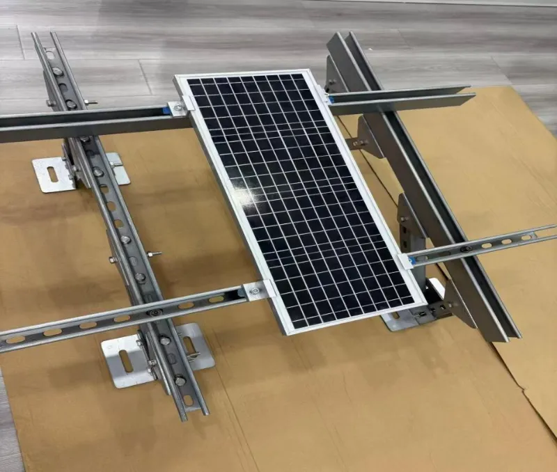 ระบบติดตั้งภาคพื้นดิน U Rail Solar Steel